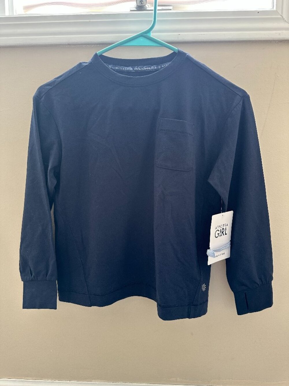 Athleta Girl Long Sleeve Oversized Top